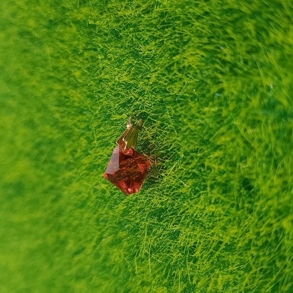 Ruby Crystal Pendant P311 - Picture 3 of 4